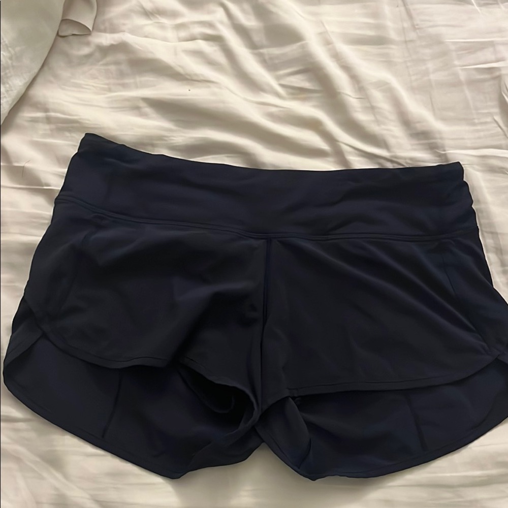 lululemon athletica Women's Navy Speed Up 2.5 Shorts
